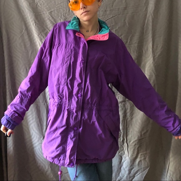 VINTAGE EDDIE BAUER GORE TEX RAIN JACKET - Picture 3 of 4